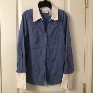 Worthington Blue Button Down